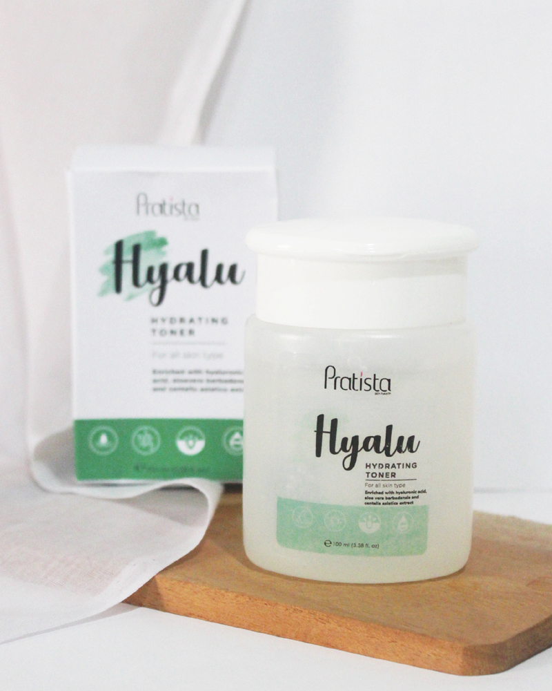 pratista hyalu hydrating toner