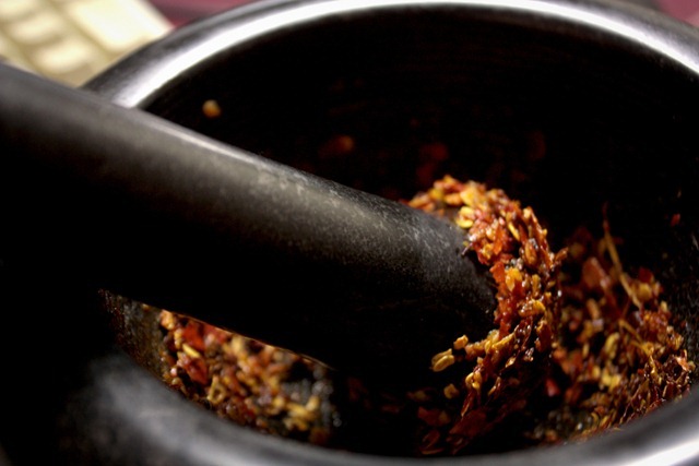 A secret blend of spices, oils, and salts