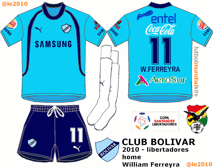 El Club Bolívar en imágenes (Fútbol)