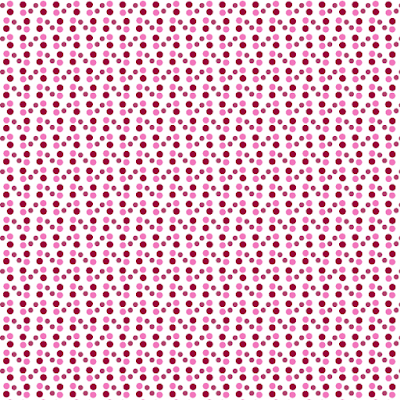 Polka Dot Viva Magenta Fabric