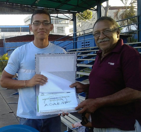 Adaeap ofreció memoria y cuenta 2015-2016 en piscina Trina Omaira en San Fernando.