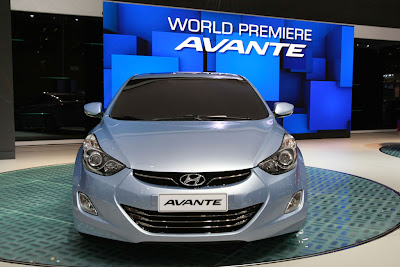 2011 Hyundai Avante Front View