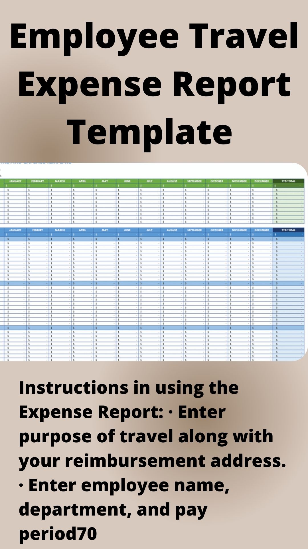 Expense request form template