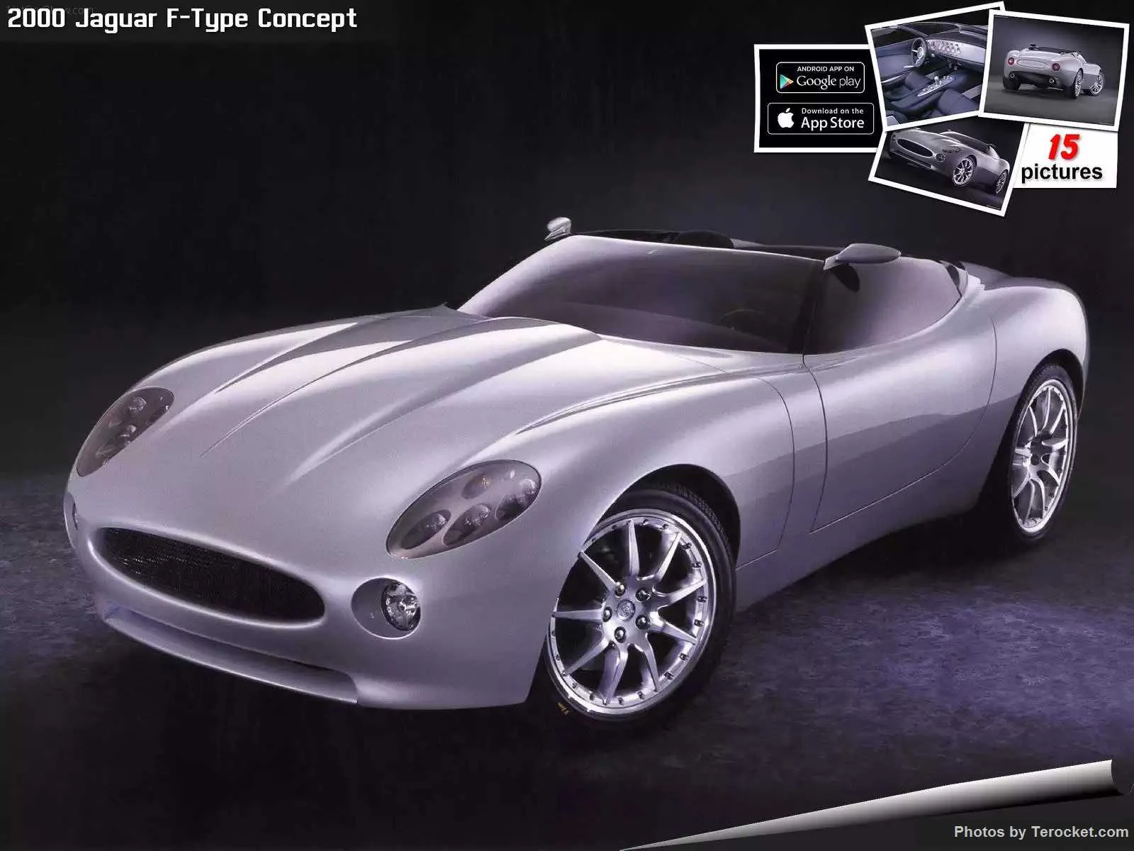 Hình ảnh xe ô tô Jaguar F-Type Concept 2000 & nội ngoại thất