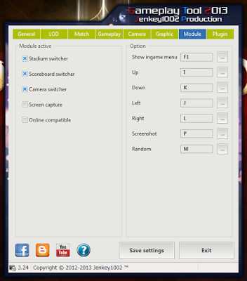 PES 2013 GamePlay Tool 2013