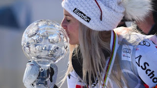 Eva-Maria Brem superó a Rebensburg en un ajustado Globo de Cristal del Gigante