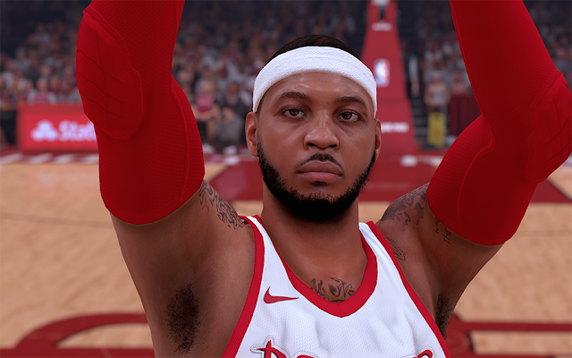 NBA 2K19 Carmelo Anthony Cyberface