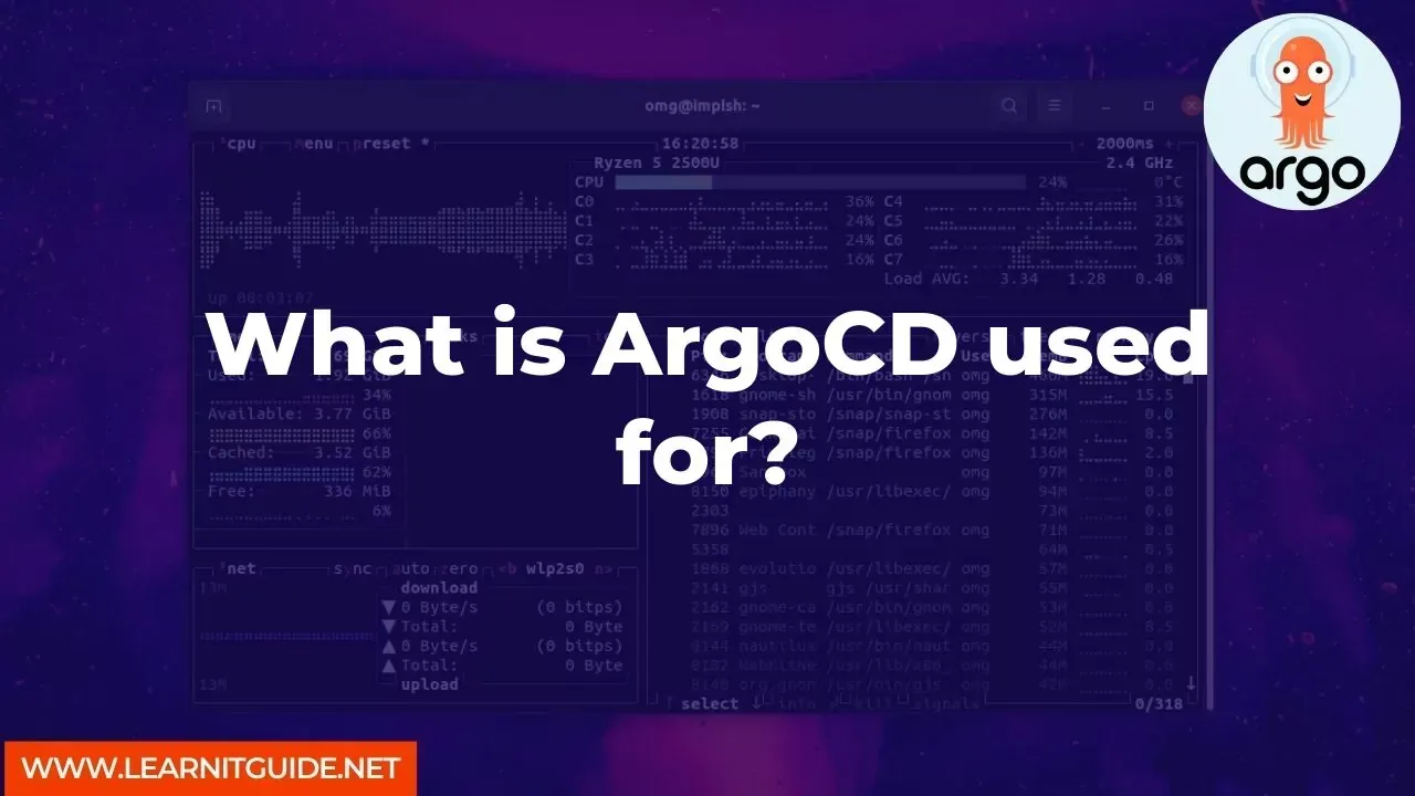 What is ArgoCD used for