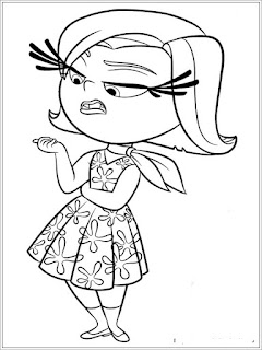 Desenhos do Inside Out para Colorir