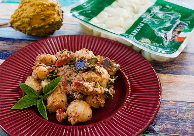 Gnocchi z bakłażanem i mascarpone