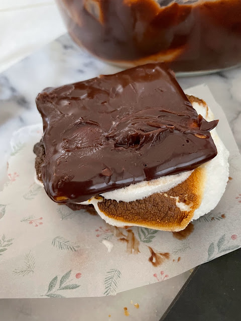 Teddy bear s'mores, s'mores cookies, how to decorate a s'mores cookie, National s'mores day, s'mores decorated cookie,  easy s'mores cookies, s'mores bar , s'mores party