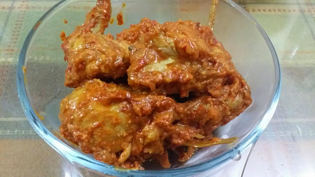 ZULFAZA LOVES COOKING: Ayam masak ros dengan nasi lemak 