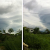 Massive circular cloud formation appears over Mt. Banahaw in Quezon