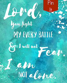 Free Printable - Deuteronomy 31:8 Exodus 14:14 Lord, You Fight My Every Battle and I Will Not Fear. I Am Not Alone. #Bible  #Verse #Kari #Jobe #Watercolor #Wall #Decor #Ideas #Canvas #Modern #Trendy #pdf #worship #praise #Jesus #cross #faith #inspiration