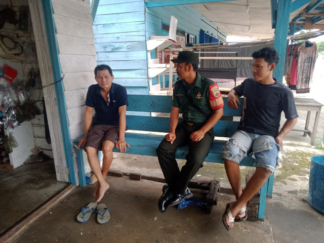 Komsos dengan Warga Binaan, Babinsa Ino Purnomo Ajak untuk Kembangkan Potensi Lingkungan