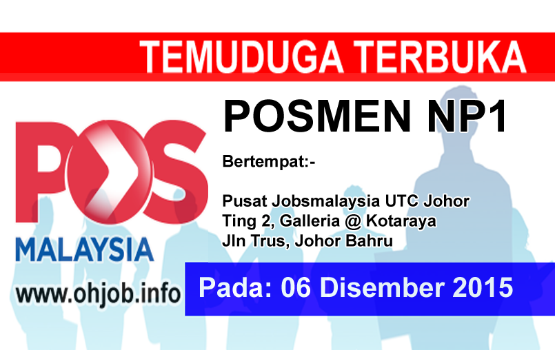 Job Vacancy at Pos Malaysia - JAWATAN KOSONG KERAJAAN ...