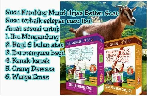 MUNiF HIJJAZ TRADING BERINSENTIF  MHTB : SUSU KAMBING COKLAT