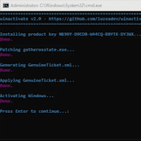 WinActive v2.0 Windows HWID / KMS38 Etkinleştirme Komut Dosyası İndir