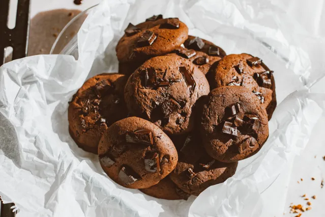 Pumpkin Chocolate Chip Oatmeal Cookies