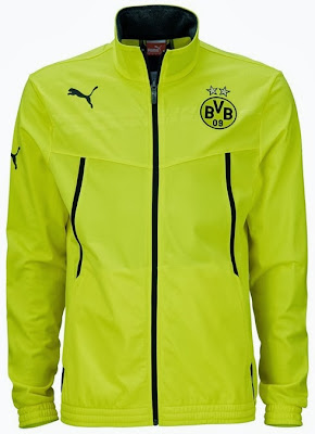 Jaket Grade Ori Dortmund Training Yellow Official 2013/2014