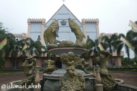 Fountain of Christ the King Cathedral in Tagum, Davao del Norte