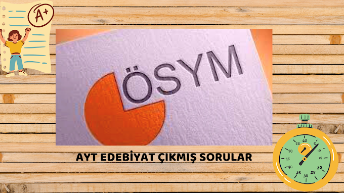 İSLAMİYET ÖNCESİ TÜRK EDEBİYATI ÇIKMIŞ SORULARI