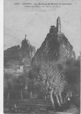 Carte postale ancienne : Le Puy et sa région