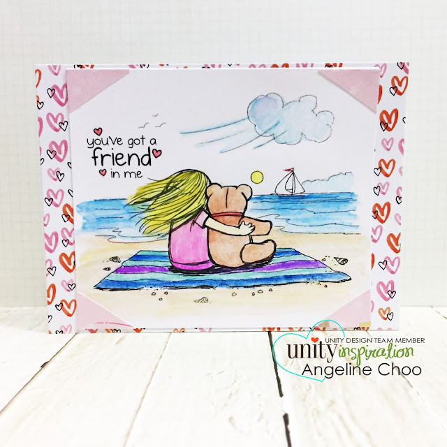 ScrappyScrappy: [NEW VIDEO] Phyllis Harris Friendship Stamps with Unity Stamp #scrappyscrappy #unitystampco #phyllisharris #stamp #stamping #craft #crafting #scrapbook #scrapbooking #typo #typowatercolorpencil #watercolorpencil #coloredpencils #watercolor #quicktipvideo #card #cardmaking