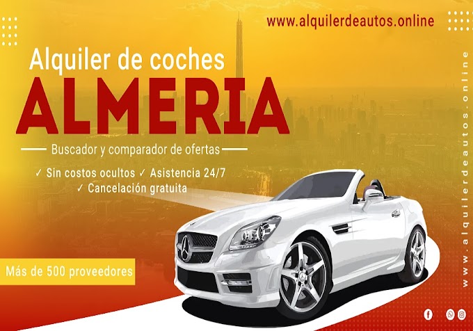 Alquiler de coches en Almeria - Buscador y comparador de ofertas