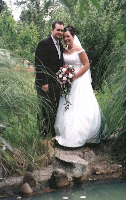 Chris and Jill Plumb's wedding in July 2003.  