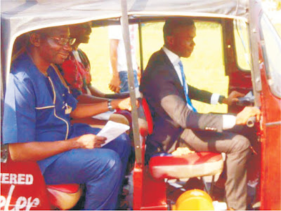 Akwa Ibom son designs solar powered tricycle as his final year project