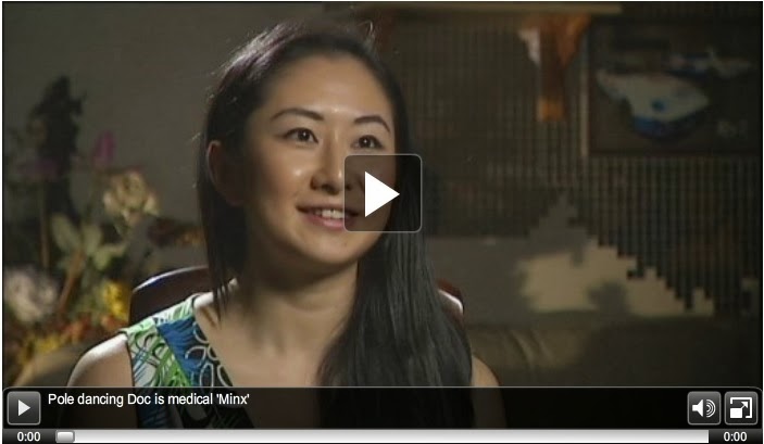 http://www.abc.net.au/news/2013-12-10/pole-dancing-doc-is-medical-minx/5148184