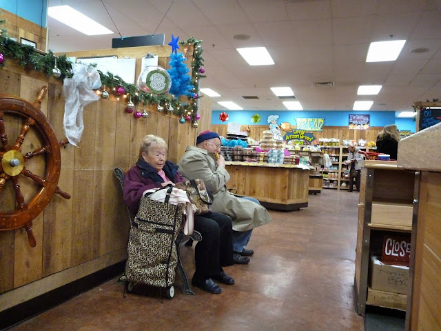 elderly couple