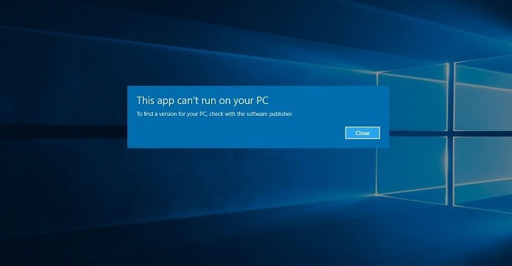 Cara Memperbaiki "This app can't run on your PC" di ...