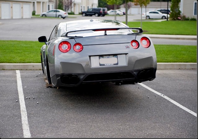 nissan r35 stolen rims