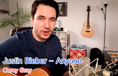 Justin Bieber - Anyone (Corey Gray Guitar Cover)