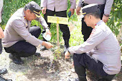 Ikut Serta Waka Polres Soppeng Kompol. H. Muhiddin Yunus Dalam Penanaman Pohon Serentak Tiga Jenis Rangkaian Kegiatan Hari Jadi Soppeng Ke, 763