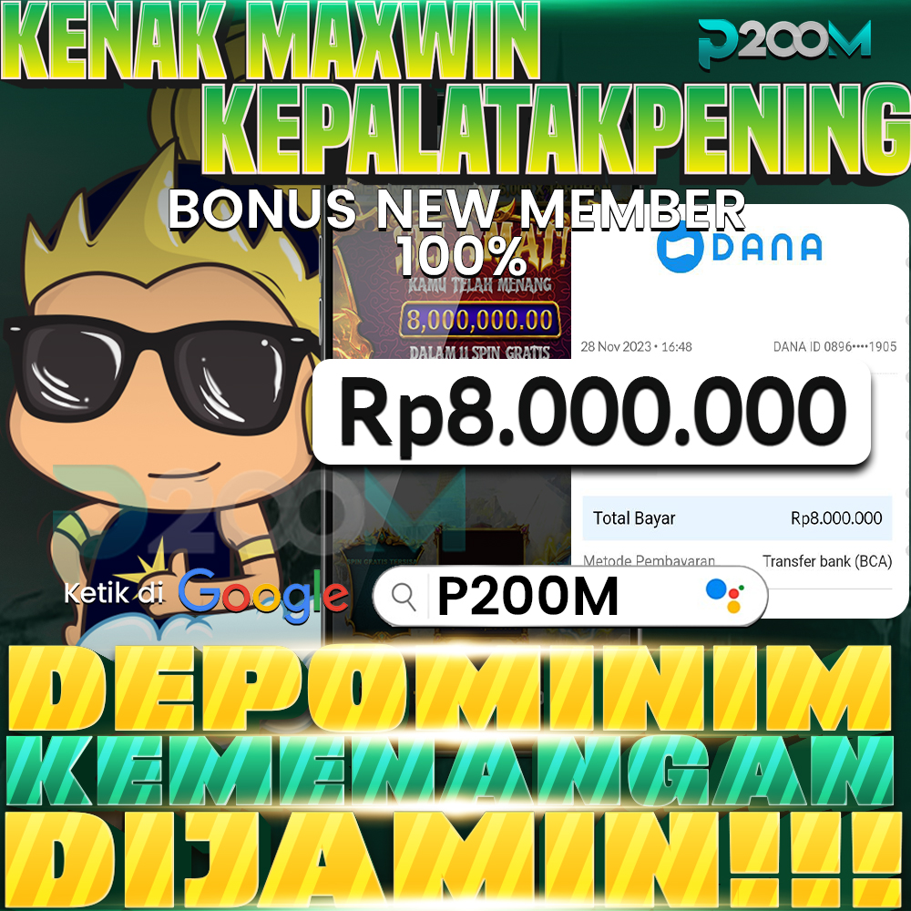 P200M || Situs Slot Terpercaya Server Thailand