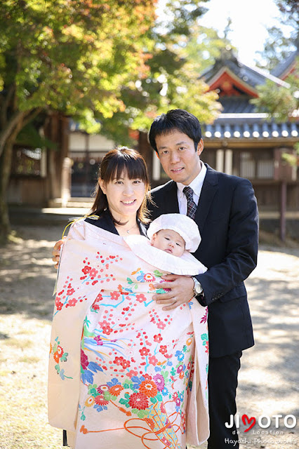 手向山八幡宮でのお宮参り出張撮影