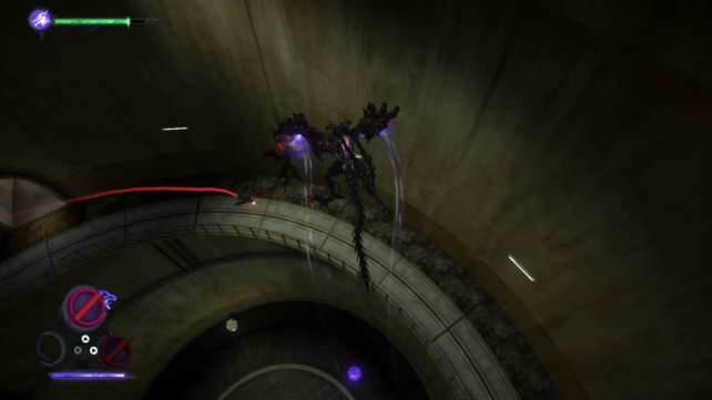 Location of the crow in chapter 1 of Bayonetta 3.