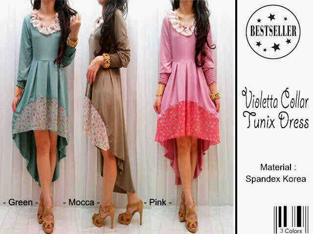 Princess Online Shoppp Dress Spandek Import