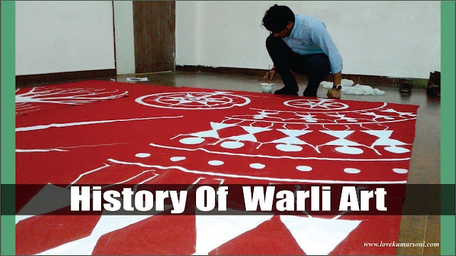 Love Kumar Soni,History of Warli art,adivasis art,Warli Art book,tribal art,warli folk painting