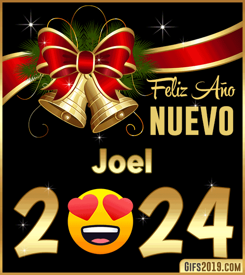 Feliz año nuevo 2024 Joel