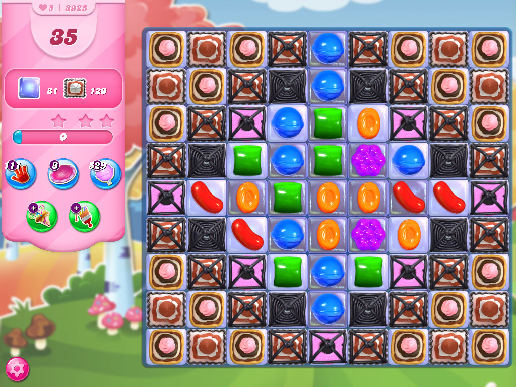 Candy Crush Saga level 3925