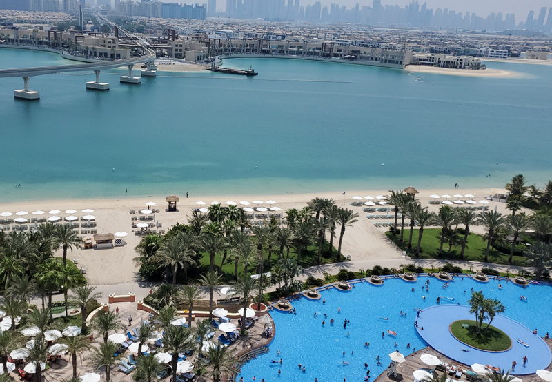 Пляж отеля Atlantis the Palm 5* (Атлантис Дубай)