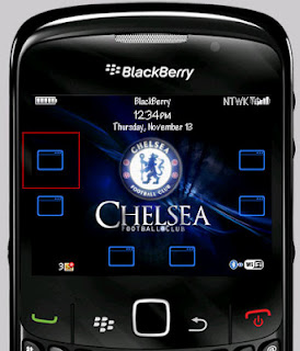 Tema Chelsea untuk BB 8520