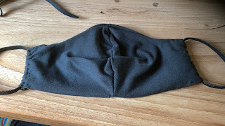 Mondkapje zwart herbruikbaar