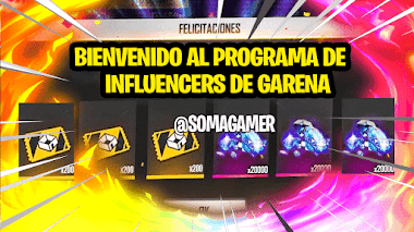 ✅ como ser influencer de garena en 2021 CON Canal de Yoube o CON TIK TOK 2021