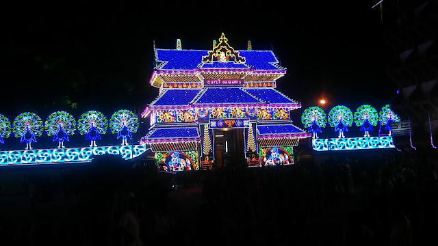 ILLUMINATION TEMPLE KERALA