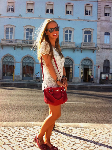 street style, leather, lace, look